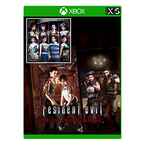 Resident Evil 0 + 1: Deluxe Origins - Xbox One e Series S/X - Midia Digital - RE0/RE1