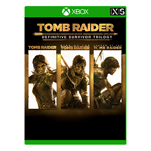 Tomb Raider Definitive Survivor Trilogy - Xbox One e Series S/X - Midia Digital| Coleção Completa Lara Croft