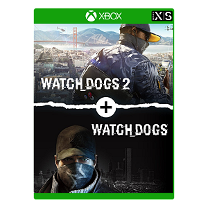 Watch Dogs 1 + Watch Dogs 2 - Xbox One e Series S/X - Midia Digital