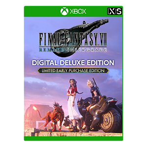 Final Fantasy VII Remake Integrade Deluxe Edition - Xbox One e Series S/X - Mídia Digital