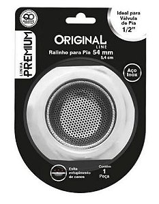 RALINHO PARA PIA 54 MM PREMIUM - INOX