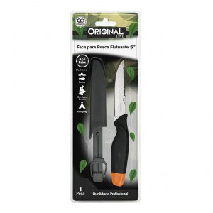 FACA PARA PESCA FLUTUANTE 5″ - AÇO INOX