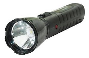 LANTERNA 1W BIVOLT 1 LED - BAT. RECARREGÁVEL