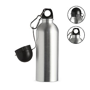 Squeeze de Alumínio com Bico Duplo Bola - 500ml