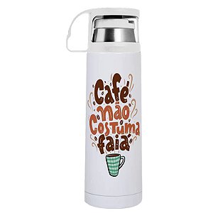 Garrafa térmica de Chá/Café com copo - 500ml