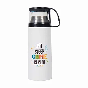 Garrafa térmica de Café com copo - 300ml