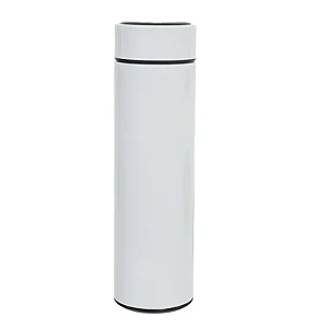 Garrafa Térmica de Inox Com Infusor 400ml Branca