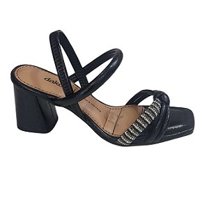 Sandália Feminino Salto Bloco Dakota