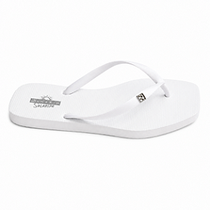 Chinelo Feminino Solarize com Glitter Bico Quadrado Ramarim
