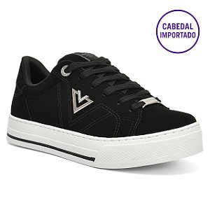 Tênis Casual Feminino Solado Flatform Via Marte