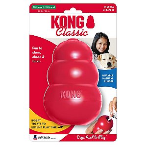 Brinquedo Kong Classic Mordedor Recheável Vermelho XXG
