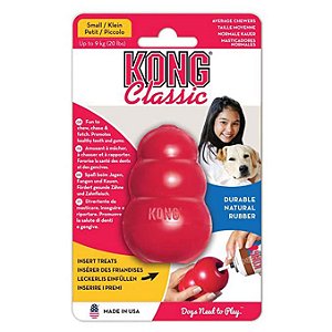 Brinquedo Kong Classic Mordedor Recheável Vermelho P
