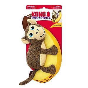 Brinquedo de Pelúcia Kong Pull a Partz Pals Monkey M