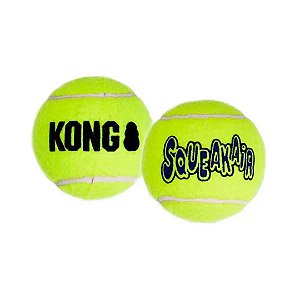 Bola Kong Squeakair Tennis Balls Para Cães M