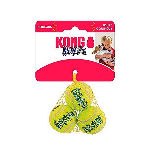 Bola Kong Squeakair Tennis Balls Para Cães P