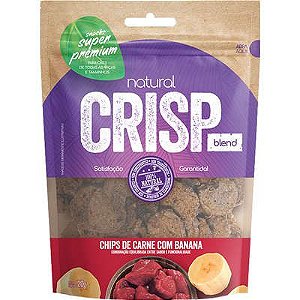Petisco Natural Crisp 100G - Chips de Carne Com Banana