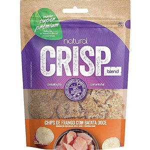 Petisco Natural Crisp 100G - Chips de Frango Com Batata Doce
