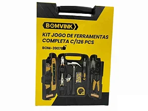 Kit de Ferramentas com 126 Peças