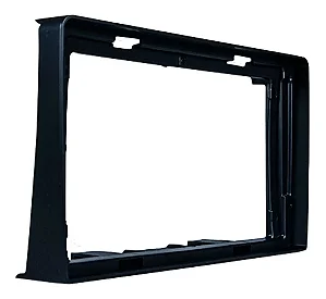 Moldura Painel 9 Polegadas Renault Duster 2014 A 2017 Preto