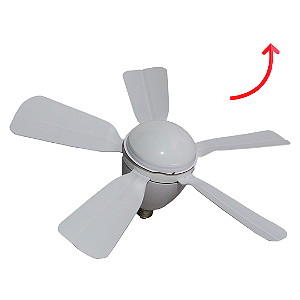 Lâmpada de holofote LED Ventilador de flores de teto 80w com controle