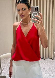 BLUSA TRANSPASSADA LINHO