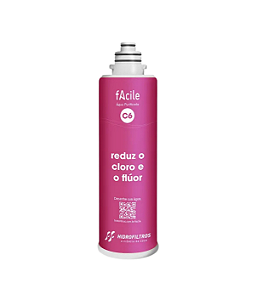 Refil Purificador de Água Facile C6 (Reduzir o Flúor) - Hidrofiltros