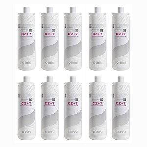 Conjunto com 10 Refis Filtros CZ+7 para Purificador de Água IBBL Immaginare, Evolux, FR600 - Original