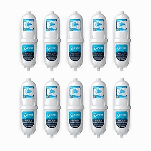 Kit com 10 Filtros Purificador SOFT by Everest Original - Refil-Vela