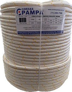 Corda de Segurança Poliamida 12MM para Travaqueda/Linha de Vida NR-18 Rolo com 15 Metros
