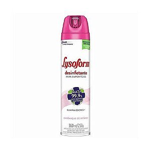 Desinfetante Lysoform Aeressol Lembranças de Infância 360ml