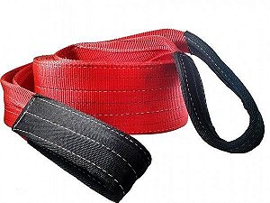 Cinta de Elevação Carga 7:1 150mm 2m 5ton Vermelho