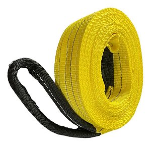 Cinta De Elevação de Carga 3Ton 90mm 4m Amarela