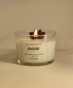 Vela Saúde Aromática Capim Limão com Anis Estrelado