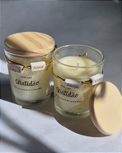 Vela Gratidão | Vanilla Black