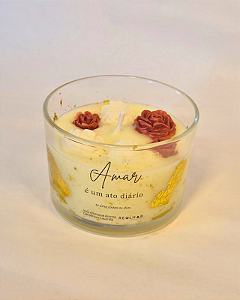 Vela Amar é um ato diário | Gardênia e Lavanda