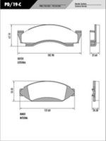 PASTILHA FREIO F1000 79/94 F2000 80/85 A10/ C10/ D10 79/80 A10/ A20/ C10/ C20/ D10/ D20 85/94 A14/ C14/ D14/ D15 80/85 BONZANZA 90/94 VERANEIO 79/94 (BENDIX)