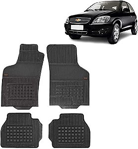 TAPETE AGILE 09/14 PRISMA 06/12 CELTA 00/15 4 PECAS (PRETO) (INTERLAGOS)