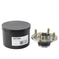 CUBO RODA TRASEIRA FIT 1.4 8V 1.5 16V 02/08 (FREIO A TAMBOR)ROL. 28MM   4 PARA FUSOS S/ ABS