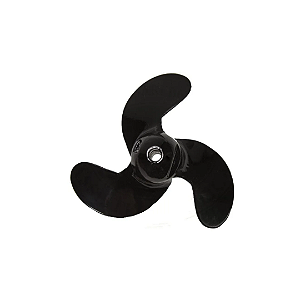 Hélice para motor de popa Johnson Evinrude 3.3hp e 4hp Passo 7 1/2x7 Pinado (rotação esquerda)