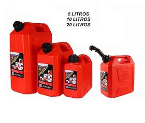 Tanque de Combustível Plástico 10 litros