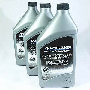 Óleo de Motor QuickSilver 4 Tempos 25W40 - 1 Litro