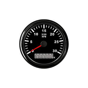 Relógio Marcador de RPM Velocidade Para Motor a Diesel