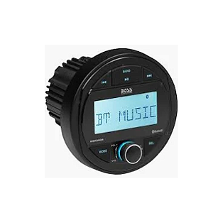 Rádio AM/FM Marinizado Intempéries (IPX5) Boss 4 Canais 240W Bluetooth MGR300B