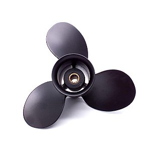 Hélice para motor de popa Johnson Evinrude 150 a 225hp Passo 14 1/4x23 Estria c/escape