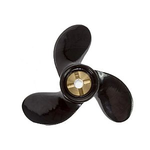 Hélice para motor de popa Johnson Evinrude 40hp Passo 10 1/2x12 Pinado