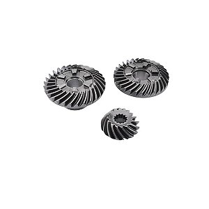 Kit Engrenagem Rabeta Coroa Pinhão Frente Ré Tohatsu Mercury Japonês 40-50hp 3C8-64030 3C8-64020-2 3C8-64010