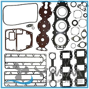 Kit de juntas para motor de popa Yamaha 2T 75/85/90HP 688-W0001-00 (688-W0001-02)