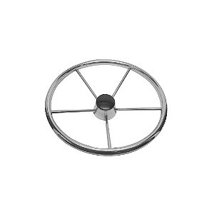 Volante Náutico Aço Inox Barcos Lanchas Fishing 13-1/2 Pol