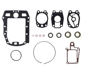 Kit de junta da rabeta para motor de popa Yamaha 40G / E40G / EK40G 40HP 2 tempos 6F5-W0001-C0