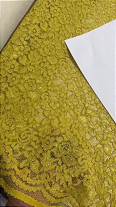 Renda Amarelo Brilho